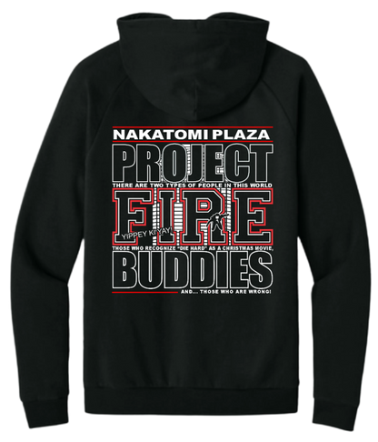 (Limited Time) PFB Yippee Ki Yay! XMAS (heavier weight Hoodie) Fleece Hoodie