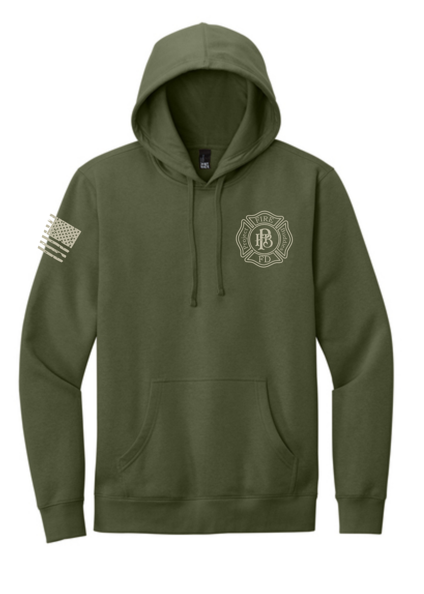 NEW! PFB Brand UNISEX Fleece Pullover Hoodie