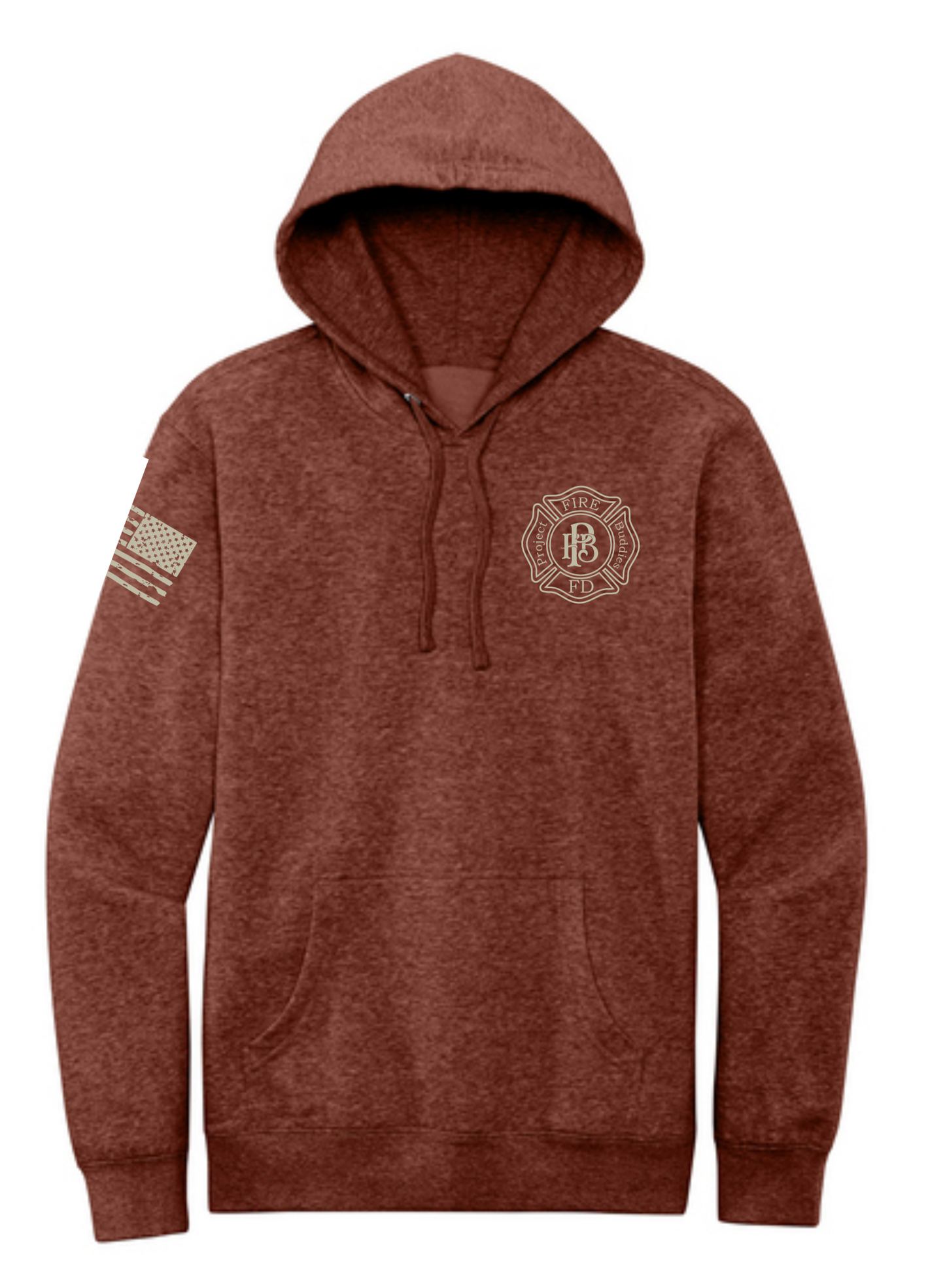 NEW! PFB Brand UNISEX Fleece Pullover Hoodie